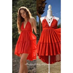 ORIG. MSRP $128 ✨ Free People Endless Summer 100 Degree Mini Dress Size S–L ✨